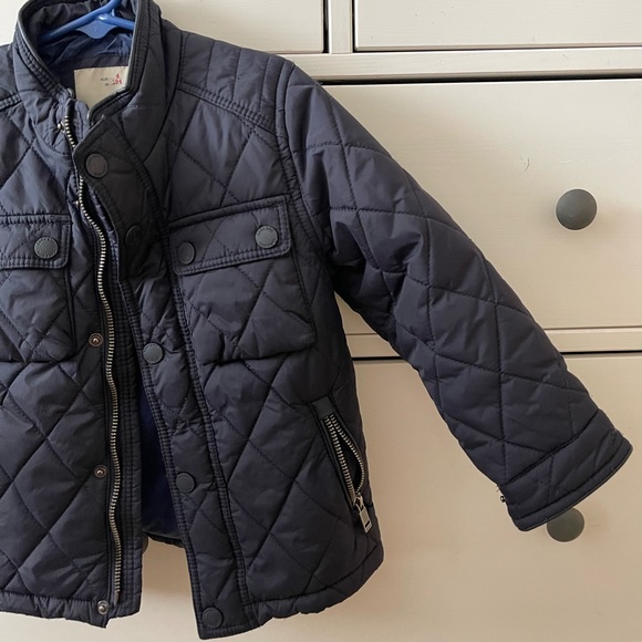 Navy Blue Zara Boy Collection Jacket - Picture 3 of 7